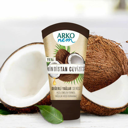 Arko Natural Cream, Nourishes and Deeply Moisturizes the Skin Repairs the Cracks