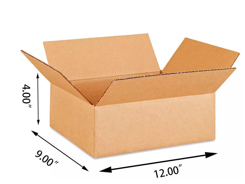 Brown Shipping Boxes Small Corrugated Boxes for Packing and Storage 15/30/60 packs