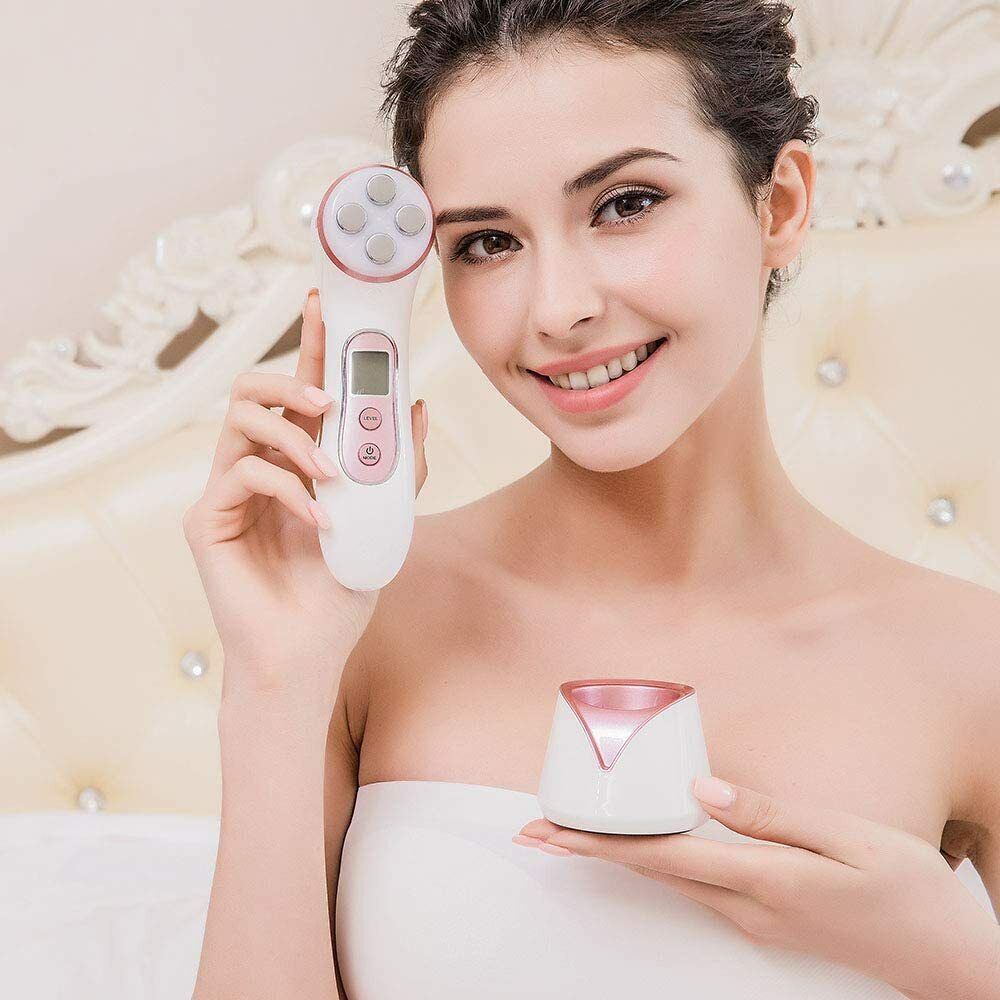 MiSMON BeautyToning Device Radio Frequency EMS LED treatment for WrinkleReducing