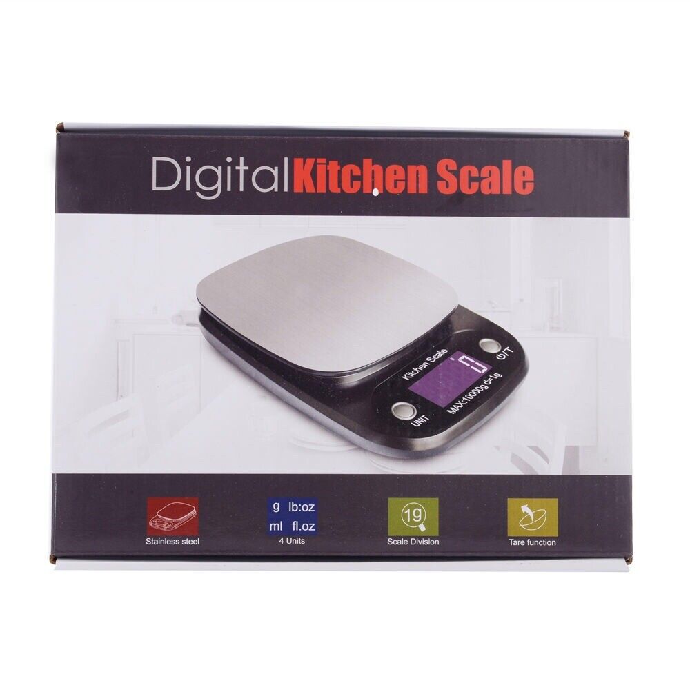 Digital Kitchen Food Diet Scale, Multifunction Weight Balance 22lbs/1g(0.04Oz)