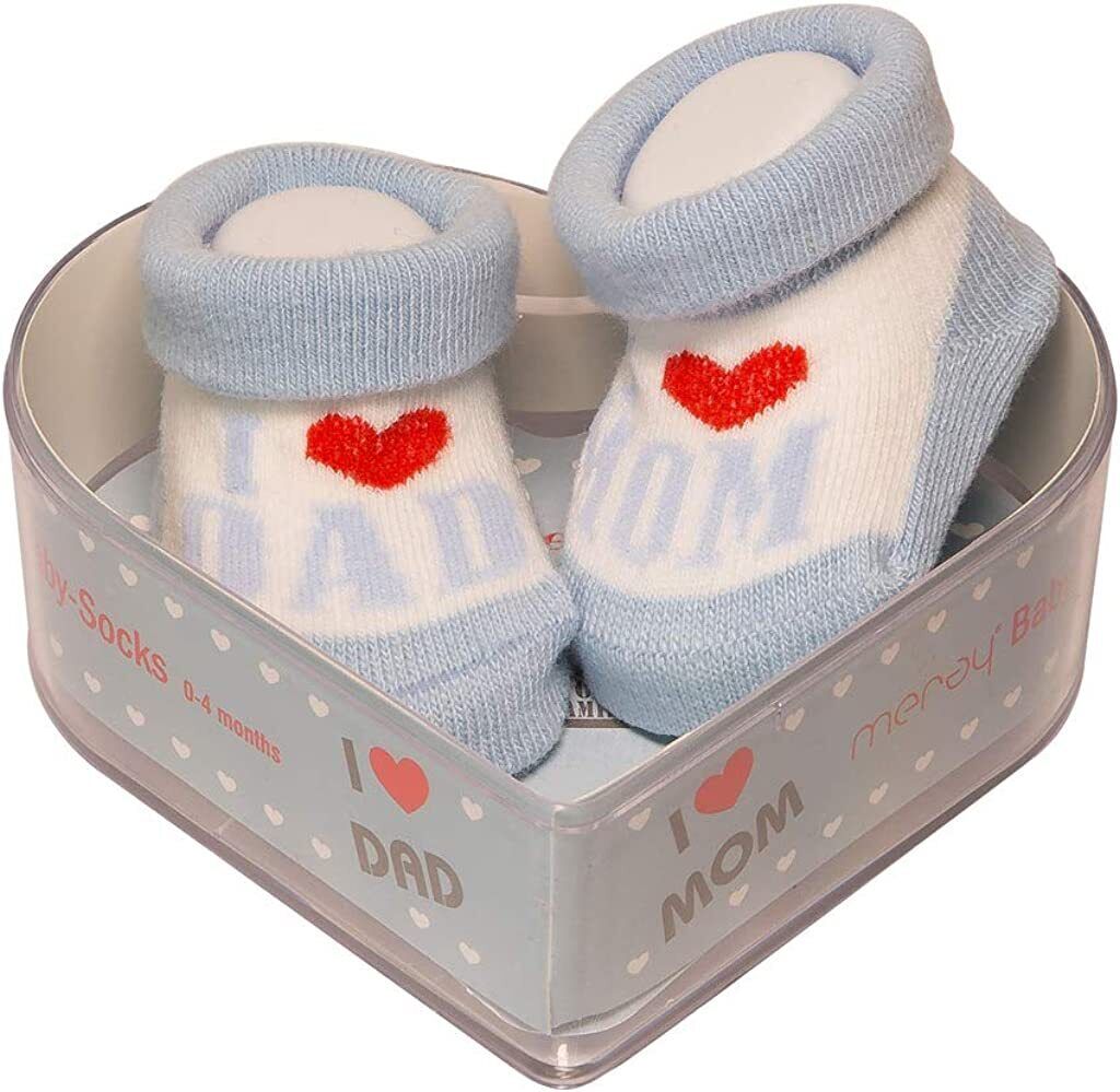 2 Pack Newborn Cotton Baby Boy Girls Socks for Newborn Infant Toddlers Size 0-4